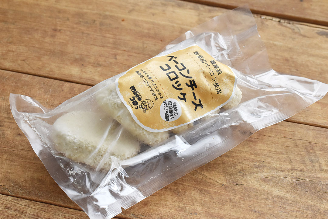 【冷凍】合同食品さんのベーコンチーズコロッケ(油調前)