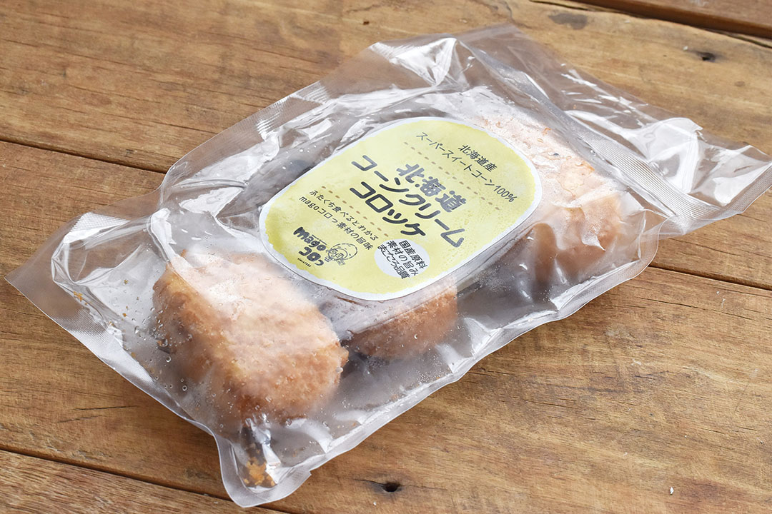 【冷凍】合同食品さんの北海道コーンクリームコロッケ(油調済)