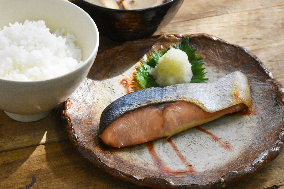 【冷凍】マルトシ吉野商店さんの鮭寿・切り身3枚入り