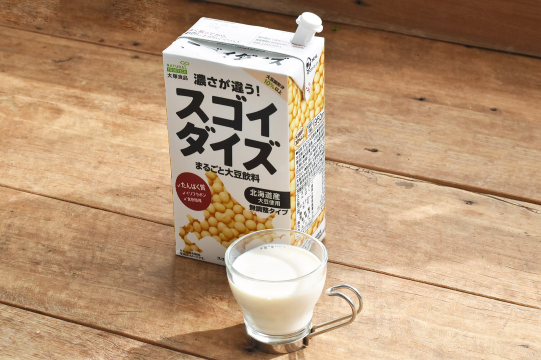 スゴイダイズさんの北海道産豆乳(無調整)