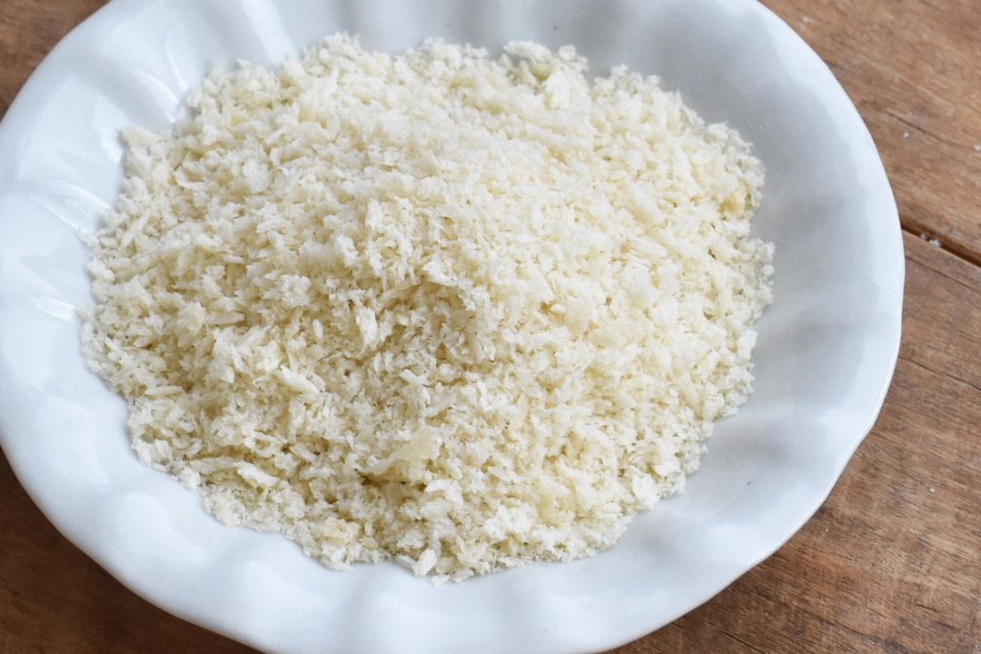 創健社さんの国産小麦の小麦粉100%使用パン粉