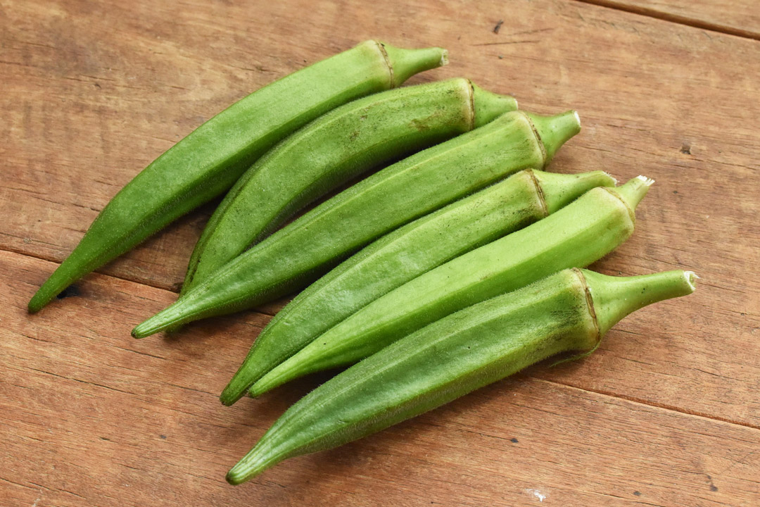 野菜のチカラ丹波農場さんの有機オクラ(兵庫県産)