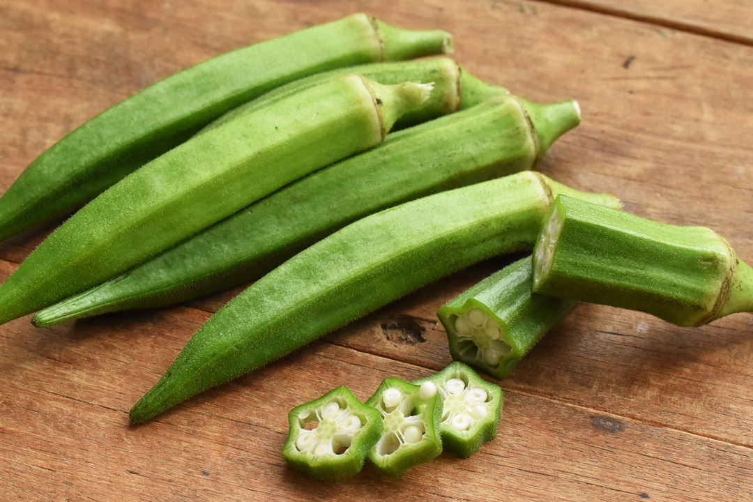 野菜のチカラ丹波農場さんの有機オクラ(兵庫県産)