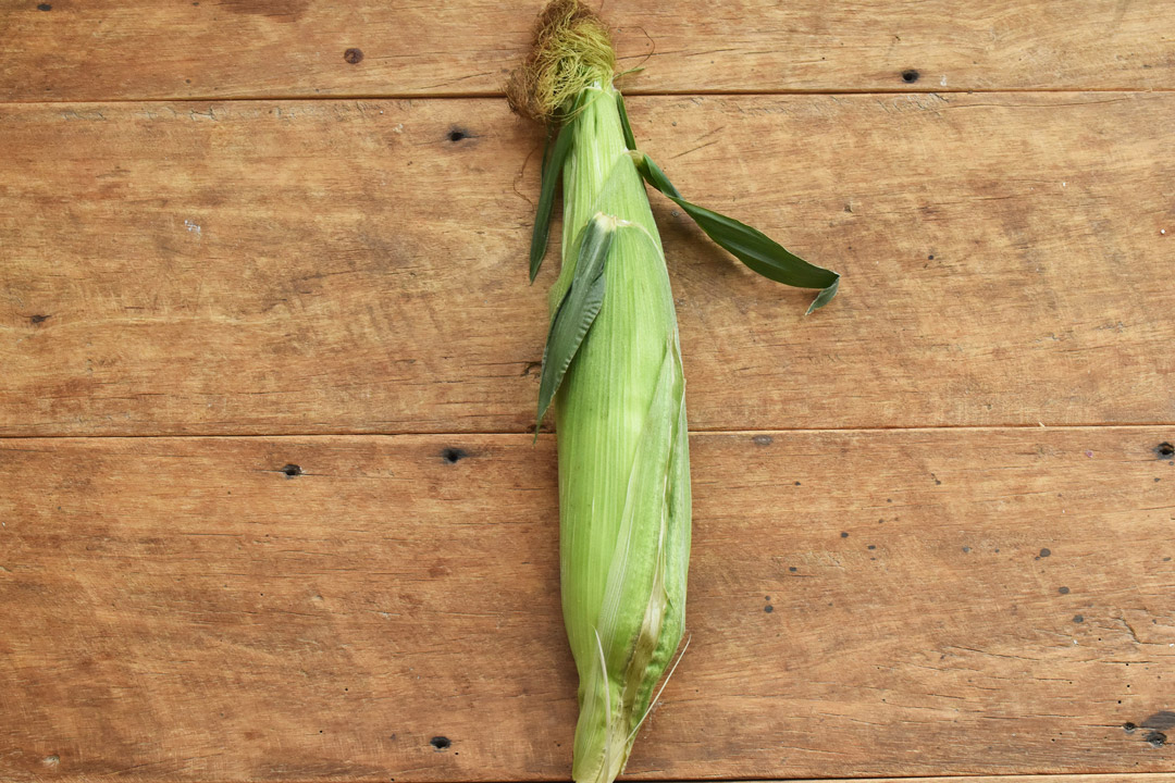 野菜のチカラ丹波農場さんの有機スイートコーン(兵庫県産)